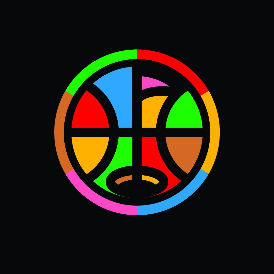 Logo lockup on black
